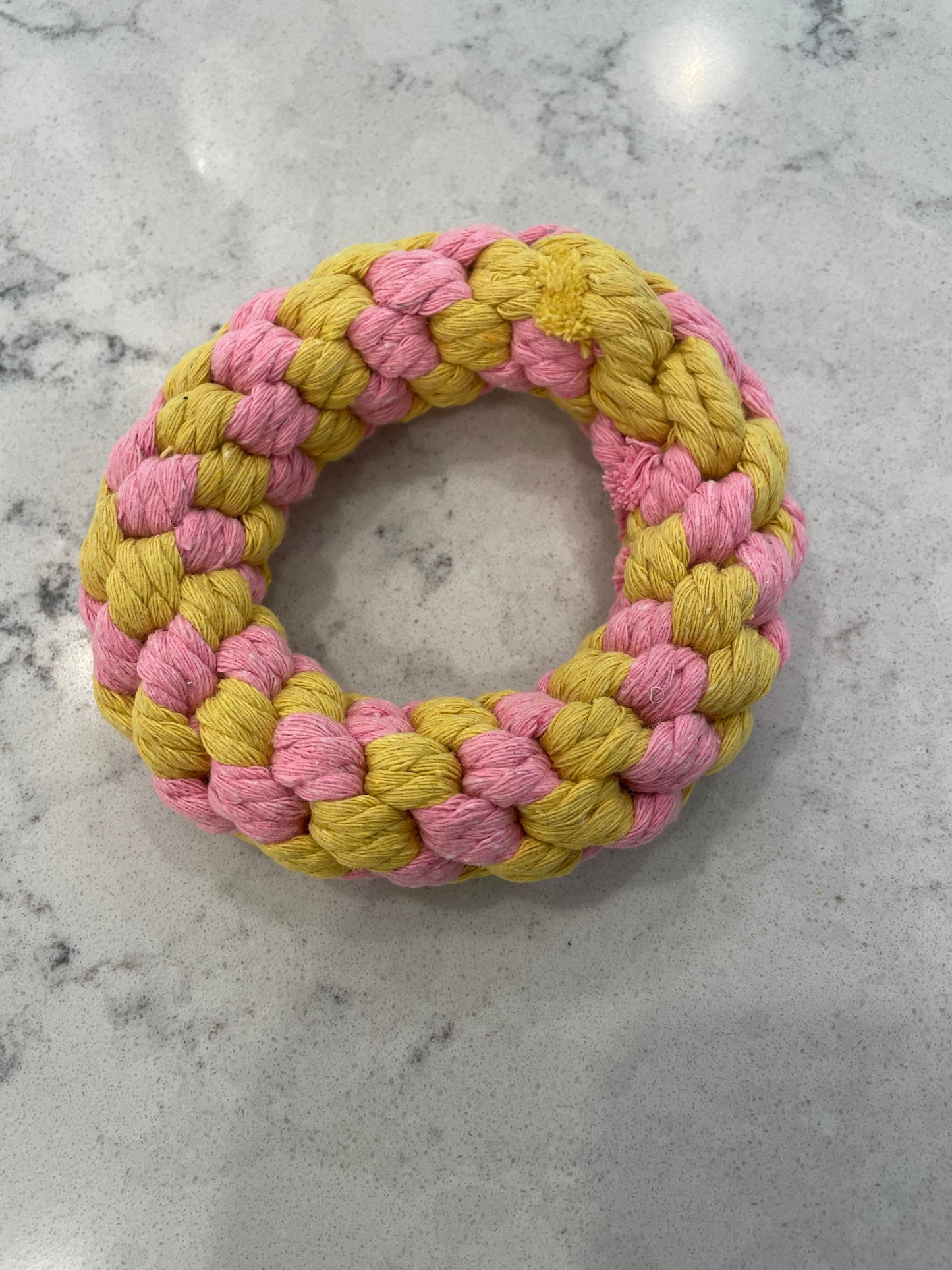Enrichment toys- rope toy