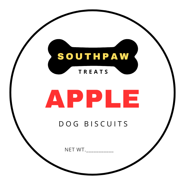 Apple Dog Biscuits