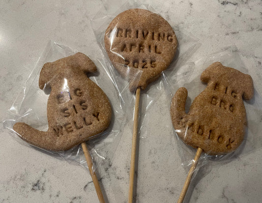 It’s a baby! Gender Reveal Cake Toppers Add-On