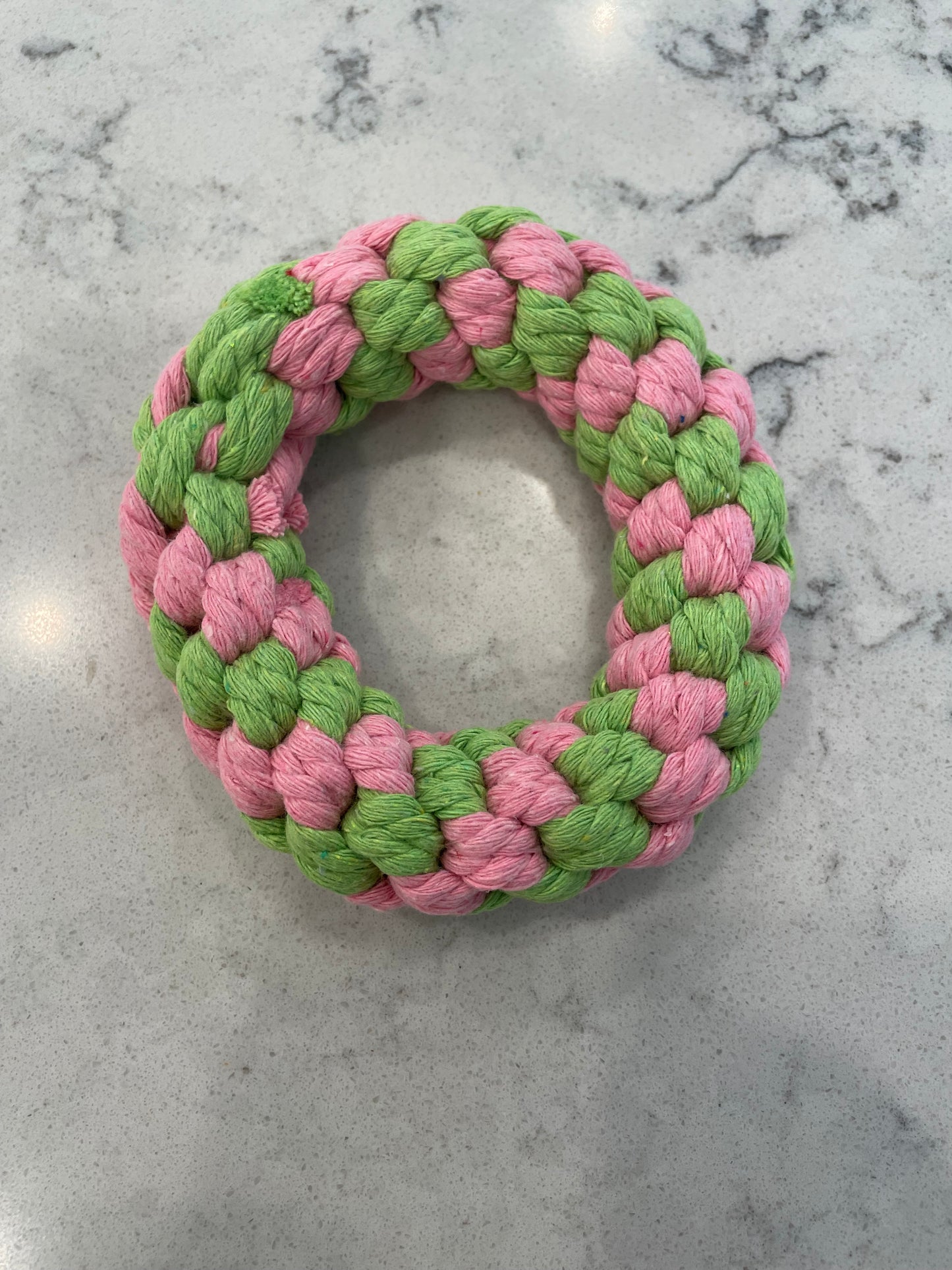 Enrichment toys- rope toy