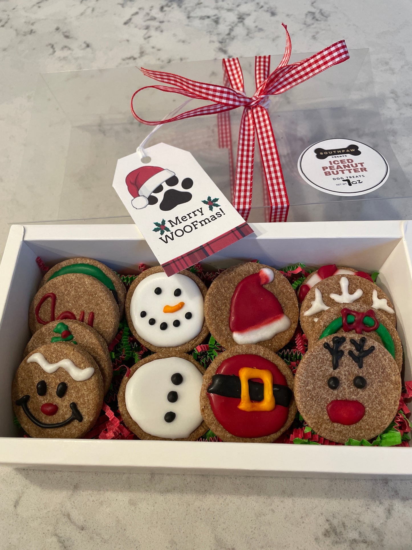 K9 Christmas Cookie Treat Gift Box