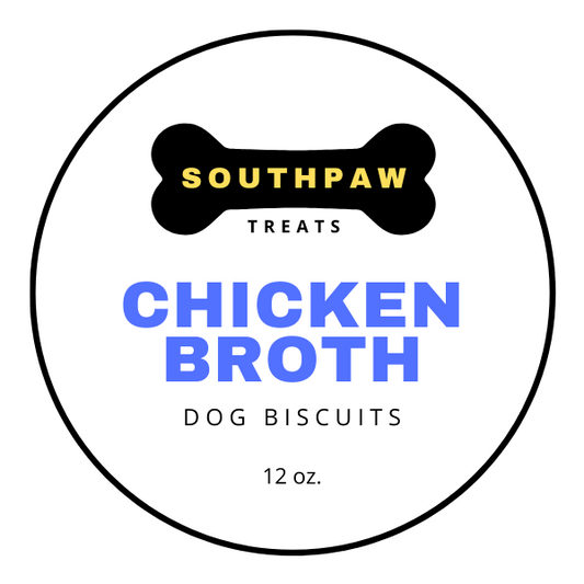 Chicken Broth Dog Biscuits