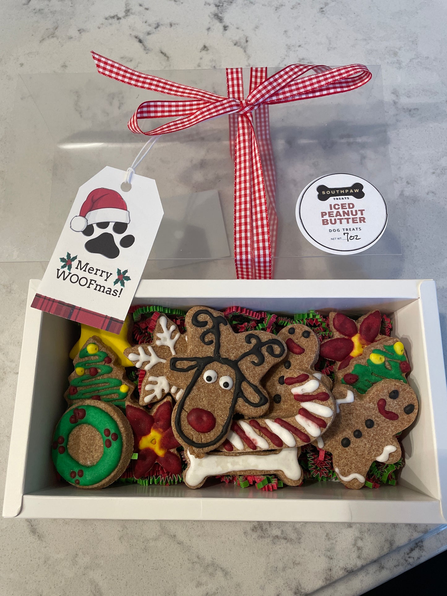 K9 Christmas Cookie Treat Gift Box