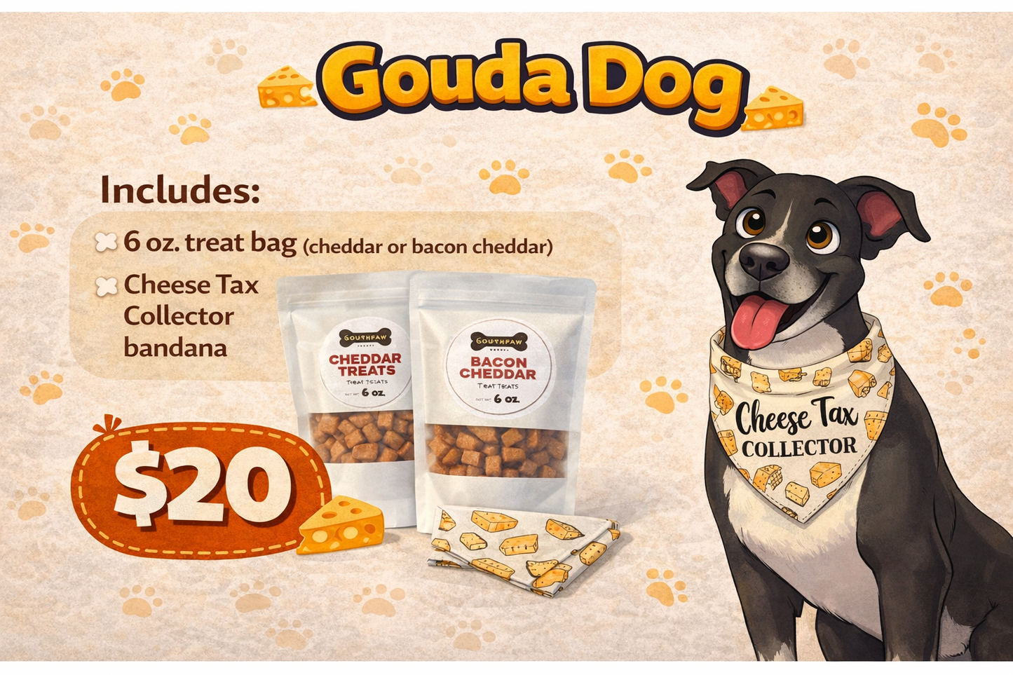 PCF #2-  Gouda Dog