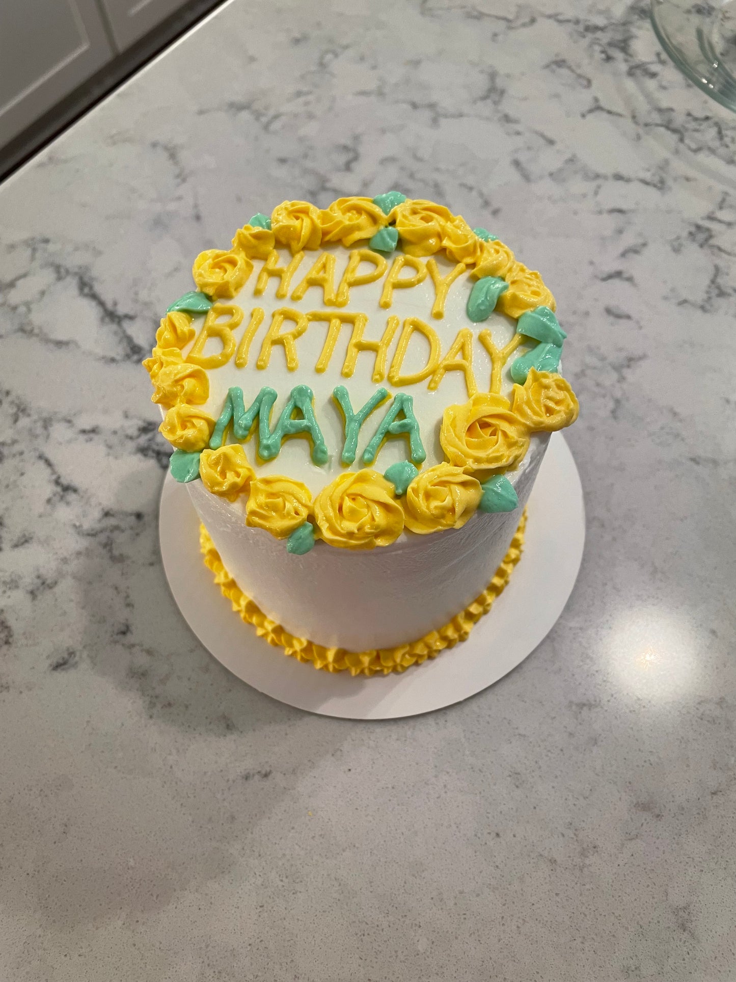 It’s a baby! Gender Reveal Cake
